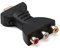 Jadeshay Adaptador HDMI a AV, HDMI a RGB for convertidor de componentes RCA Adaptador de sincronización de Audio y Video 1080P