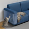 Kratzfolie Katzen Selbstklebend (3m x 20cm) - Extrem starker Halt - für Katzenfür Möbel Couch Tür Wand Kratzabwehr