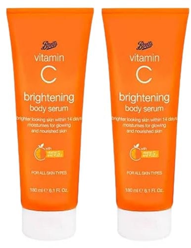 Shower Gel - Vitamin C | For All Skin Types | 180ml [TWIN PACK]
