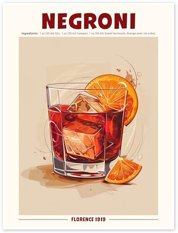 Posterlounge Negroni, Florence 1919 II Poster