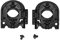 Btgghytr 1 Pair Motorcycles Helmets Lens Visors Clip Shield Lock Visors Fixing Screws Base Plate For 4 Helmet