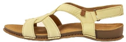El Naturalista N5819 PANGLAO, Sandalias Planas Mujer, Lime, 41 EU Ancho