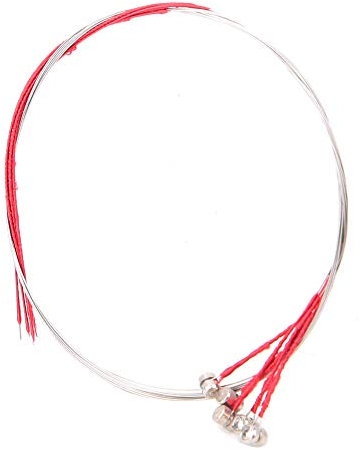 5 Pezzi di Corde per Violino E Accessori per Strumenti Musicali Placcati in Nichel, Accessori per Strumenti a Corda Corde per Violino, Corde Superiori per Violino Testa a Sfera