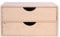 Schubladen-Box aus Holz – Elegante Minikommode für vielseitige Aufbewahrung | Premium Qualität, natürliche Materialien, für Schmuck, Dokumente, Kosmetik, Spielzeug | 25 cm x 33 cm x 13,5 cm