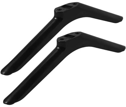 Garneck TV Stand Legs Replacement TV Base Pedestal Feet Anti-Slip Pads for 32 Inch TVs Universal TV Stand Legs