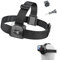 Doukesh Support De Tête pour Gopro Hero, Basics Fixation Bandeau pour Gopro, Casque Bandeau De Tête pour Caméra d'action, Compatible avec Caméra d'action pour Gopro Hero/Insta360