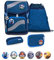 Belmil 405-51 Schulranzen Set 4 - teilig (Blue Motion 2025)