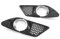 NFNVEKESD Auto-Frontgrillgitter Frontstoßstangenabdeckungsgitter Für Für C-Klasse W204 A2048850353 A2048850253 Schwarz Auto-Ersatzteile Front Kühlergrille