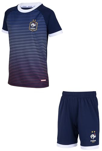 FFF Trikot-Set, offizielle Kollektion der französischen Fußballnationalmannschaft, 14 Jahre