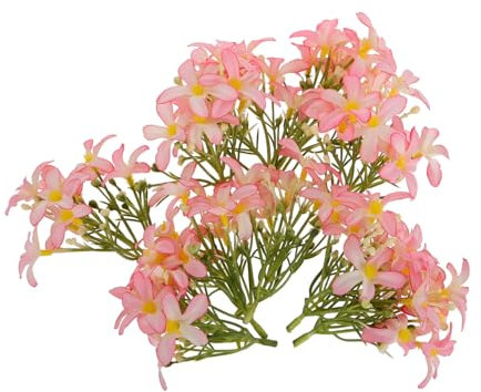 UKCOCO 10 Piezas Tocado De Lirio Simulado con Flores Flores Falsas Lirios Artificiales Floral De Otoño Arreglo Floral Artificial Paz Lily Flor Falsa Lirios Falsos Rosa Flor De Seda
