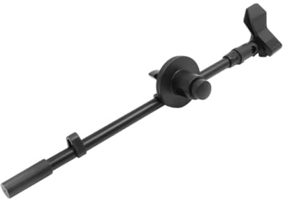 Huudngeje Mic Clamp Mount with Boom Arm Adjustable Microphone Stand for Portable Use for Schools Offices Theaters