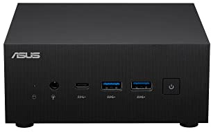 ASUS Mini PC PN52 Full System con processore AMD Ryzen 5 5600H, 16 GB DDR4-3200 MHz RAM, SSD M.2 PCIE 256 GB, WiFi 6, BT 5.2, 7 x USB, Windows 11 Pro, supporta fino a 4 x display 4K, supporto VESA