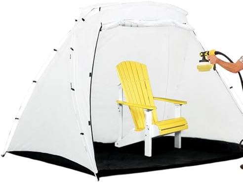Misaakoeq Sprühkabine zum Malen, Faltbare Sprühfarbe Shelter, Easy Setup Airbrush Sprühkabine für Indoor Rasen Garten Outdoor Aktivitäten