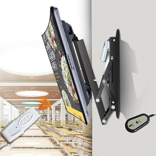Tv Mount - Hidden Drop-down TV Lift, TV Wall-mounted Electric Ceiling Bracket, Automatic Lifting To Meet A Variety Of Needs, 0-85° Downward Flip, Suitable For 32-70 Inch
