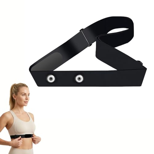 Heart Rate Monitor Chest Strap,Compatible with Wahoo Tickr,Garmin HRM | Monitor Chest Strap Replacement,Compatible with Coospo,Powr Labs,FITCENT,LIVLOV,XOSS,Manege,Moofit,for Gym Fitness and Runnin