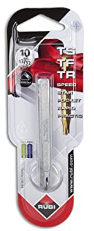 RUBI 1946 | Rodel para Cortadora de Azulejos de Ø 10 mm | Serie SILVER apto para TS-MAX, TR MAGNET y SPEED-MAGNET | Fabricado en Tungsteno Sinterizado de Alta Resistencia al Desgaste
