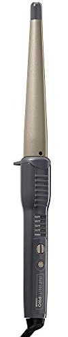 Conair INFINITIPRO Tourmaline Ceramic 1-Inch to 1/2-Inch Curling Wand, Tapered wand produces beachy waves