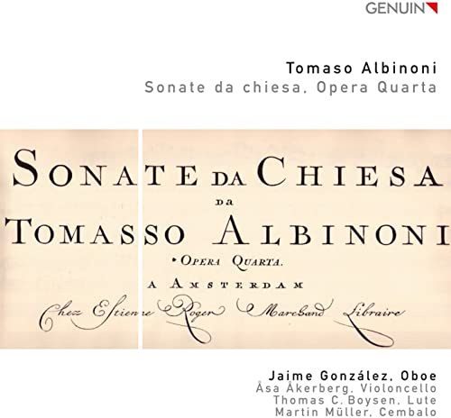 Albinoni: Sonate da Chiesa Op.4