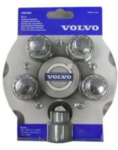 Volvo Radsicherungs-Set für Volvo S60, XC60, V70, XC70, S80, XC90, siehe Diagramm