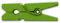 LWR CRAFTS Mini pinces à linge en bois 15 couleurs 100 par paquet 1 2,5 cm (vert citron)