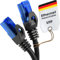 KabelDirekt Netzwerkkabel – Überträgt maximale deutsche Glasfaser-Geschwindigkeit – Netzwerk, Ethernet Kabel, LAN & Patch Kabel – 5x 25m – In 0,25-30m – Gigabit-Netz, Router/Modem, RJ45 (schwarz)