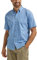 Wrangler Authentics Men's Short Sleeve Classic Plaid Shirt, Rivera, M