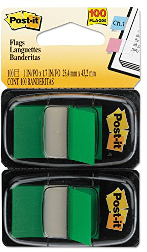 MMM680GN2 Post-it Standard Klebeband Flaggen im Spender
