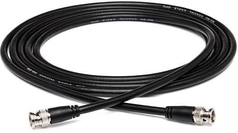 Hosa Cavo coassiale BNC-06-125 da BNC a BNC Pro 75-Ohm da 6 m
