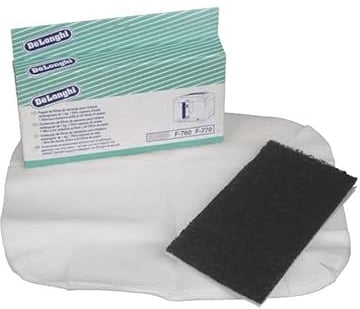 Frittierfilter-Set, Referenznummer: 5525101000, für Delonghi-Küchenkleingeräte.