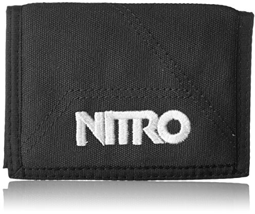 Nitro Snowboards 2018 Münzbörse, 14 cm, Schwarz (Negro)