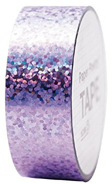 Tape 19mmx10mt Holographic Dotted Lilac