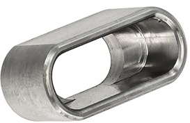 IBEX 10005097 Universal Einschweißgehäuse für LED-Einbaurücklicht/LED-Blinker Shorty klein Motorrad