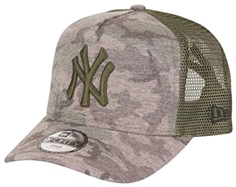 New Era 9Forty Trucker Kids Cap - New York Yankees Wood camo