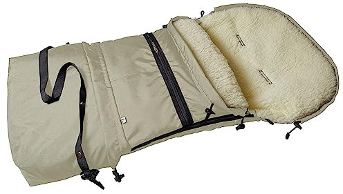 Bergsteiger Fußsack, Kinderwagen Winterfußsack 5-in-1, Gurtschlitze, für Babyschale, Babywanne, Sportwagen, Öko-Tex 100, Bergsteiger Kinderwagen-Zubehör