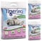 Tigerino Canada Katzenstreu, klumpend, Babypuderduft, 3 x 12 kg, parfümiert, antibakteriell, Einweg- und hypoallergenes Hygienestreu mit Geruchskontrolle