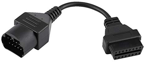 G39 20 cm 17 Pin a 16 Pin OBD OBD2 strumento diagnostico cavo adattatore compatibile con Mazda Toyota