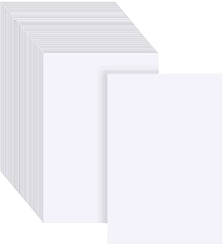 100 Pieces Painting Release Paper Non-Stick Release Paper Double-Sided Painting Cover Replacement Paper, 5.9 x 3.9 inch/15 x 10 cm