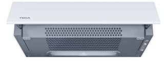 Teka XT2 62030 SOS - Campana Extractora 60 cm Integrable, Instalación Bajo Mueble, 3 Velocidades, Iluminación LED, Mandos Mecánicos, Filtro Metálico, Válvula Antirretorno, Color Gris