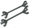 YASTA Coppia compressori Molle smontaggio ammortizzatori Auto smonta Regolabile 28cm