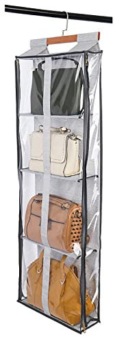 CHAMEEN Transparent Cupboard Handbag Storage Organiser Versatile Wardrobe Handbag Organiser Over the Door