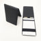 HH-GOLF Golf Scorecard Holder, Black Synthetic Leather Golf card and pencil holder, Deluxe Pocket Golf Yardage Books golf gift