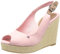 Tommy Hilfiger ICONIC ELENA SLING BACK WEDGE FW0FW04789, Donna, Rosa (Soothing Pink), 41 EU