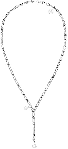 Purelei® Charm Zodiac Kette Damen (Silber) – Halskette Damen aus langlebigem Edelstahl – Wasserfeste Kette – 50 cm Länge verstellbar – Halskette für deinen individuellen Look