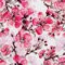HEKO PANELS Stoff Oxford Wasserdichte Meterware Canvas-Stoff Polyester Stoff Zum Nähen Nähstoffe Möbelstoffe Dekostoffe Wasserabweisend Blickdicht Blumen Kirschblüten Sakura 2 Meter 155 x 200 cm