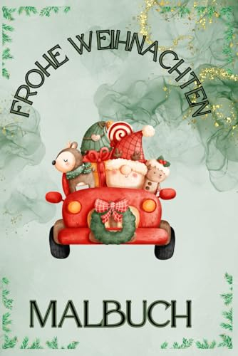 Frohe Weihnachten Malbuch