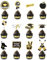 Glitzer Graduation Cupcake Toppers, Abschlussfeier Cupcake toppers, Bachelor Hut Deko