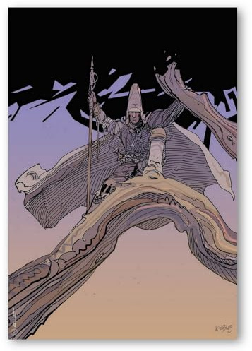 Moebius Arzak Sammlerposter, Hinterhalt (50 x 70 cm)