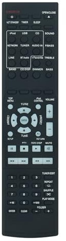 AULCMEET AXD7676 Ersatz-Fernbedienung Passend für Pioneer CD Receiver System AXD7732 X-HM71-K X-HM71-S X-HM81-K X-HM81-S XC-HM81-K XC-HM81-S HC-HM81