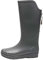 SRTUMEY Donne Metà Polpaccio Wellington Pioggia Lungo Slip Casual Scarpe Corte Stivaletti Moda Outdoor Scarpe Casual Uomo Stivali Impermeabili Donna, Grigio, 40.5 EU