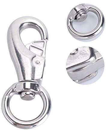 ANDRESLAD 300kg Hängesessel Drehhaken Tragkraft Für Hängematten Und Schaukeln Einfache Installation Für Drinnen Und Draußen Rostfrei Und Langlebig